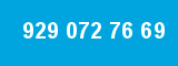 929 072 76 69 929 072 76 69